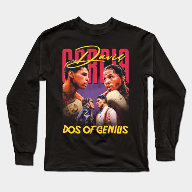 Gervonta Davis Vs Ryan Garcia Original Aesthetic Tribute 〶 Long Sleeve T-Shirt by Terahertz'Cloth